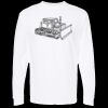 Unisex Gold Soft Touch Long Sleeve T-Shirt Thumbnail