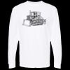 Unisex Gold Soft Touch Long Sleeve T-Shirt Thumbnail