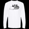 Unisex Gold Soft Touch Long Sleeve T-Shirt Thumbnail