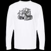 Unisex Gold Soft Touch Long Sleeve T-Shirt Thumbnail