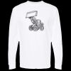 Unisex Gold Soft Touch Long Sleeve T-Shirt Thumbnail
