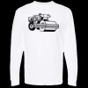 Unisex Gold Soft Touch Long Sleeve T-Shirt Thumbnail