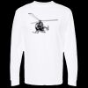 Unisex Gold Soft Touch Long Sleeve T-Shirt Thumbnail
