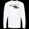 Unisex Gold Soft Touch Long Sleeve T-Shirt Thumbnail