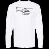 Unisex Gold Soft Touch Long Sleeve T-Shirt Thumbnail