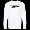 Unisex Gold Soft Touch Long Sleeve T-Shirt Thumbnail