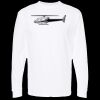 Unisex Gold Soft Touch Long Sleeve T-Shirt Thumbnail