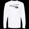 Unisex Gold Soft Touch Long Sleeve T-Shirt Thumbnail
