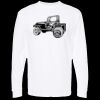 Unisex Gold Soft Touch Long Sleeve T-Shirt Thumbnail