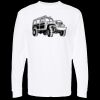 Unisex Gold Soft Touch Long Sleeve T-Shirt Thumbnail