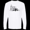 Unisex Gold Soft Touch Long Sleeve T-Shirt Thumbnail