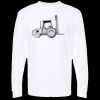Unisex Gold Soft Touch Long Sleeve T-Shirt Thumbnail