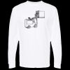 Unisex Gold Soft Touch Long Sleeve T-Shirt Thumbnail