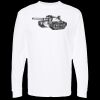 Unisex Gold Soft Touch Long Sleeve T-Shirt Thumbnail