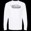 Unisex Gold Soft Touch Long Sleeve T-Shirt Thumbnail