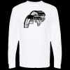 Unisex Gold Soft Touch Long Sleeve T-Shirt Thumbnail