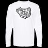 Unisex Gold Soft Touch Long Sleeve T-Shirt Thumbnail