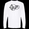 Unisex Gold Soft Touch Long Sleeve T-Shirt Thumbnail