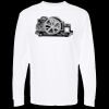 Unisex Gold Soft Touch Long Sleeve T-Shirt Thumbnail