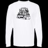 Unisex Gold Soft Touch Long Sleeve T-Shirt Thumbnail
