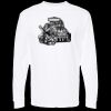 Unisex Gold Soft Touch Long Sleeve T-Shirt Thumbnail