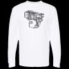 Unisex Gold Soft Touch Long Sleeve T-Shirt Thumbnail