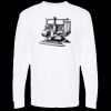 Unisex Gold Soft Touch Long Sleeve T-Shirt Thumbnail