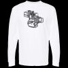 Unisex Gold Soft Touch Long Sleeve T-Shirt Thumbnail
