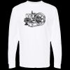 Unisex Gold Soft Touch Long Sleeve T-Shirt Thumbnail