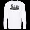 Unisex Gold Soft Touch Long Sleeve T-Shirt Thumbnail