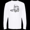 Unisex Gold Soft Touch Long Sleeve T-Shirt Thumbnail