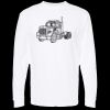 Unisex Gold Soft Touch Long Sleeve T-Shirt Thumbnail