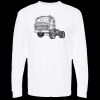 Unisex Gold Soft Touch Long Sleeve T-Shirt Thumbnail