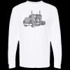 Unisex Gold Soft Touch Long Sleeve T-Shirt Thumbnail