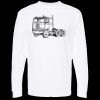 Unisex Gold Soft Touch Long Sleeve T-Shirt Thumbnail