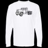 Unisex Gold Soft Touch Long Sleeve T-Shirt Thumbnail