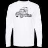 Unisex Gold Soft Touch Long Sleeve T-Shirt Thumbnail