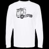 Unisex Gold Soft Touch Long Sleeve T-Shirt Thumbnail