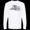 Unisex Gold Soft Touch Long Sleeve T-Shirt Thumbnail