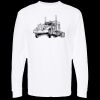 Unisex Gold Soft Touch Long Sleeve T-Shirt Thumbnail
