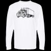 Unisex Gold Soft Touch Long Sleeve T-Shirt Thumbnail