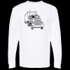 Unisex Gold Soft Touch Long Sleeve T-Shirt Thumbnail