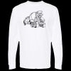 Unisex Gold Soft Touch Long Sleeve T-Shirt Thumbnail
