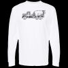 Unisex Gold Soft Touch Long Sleeve T-Shirt Thumbnail
