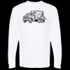 Unisex Gold Soft Touch Long Sleeve T-Shirt Thumbnail