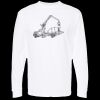 Unisex Gold Soft Touch Long Sleeve T-Shirt Thumbnail