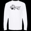 Unisex Gold Soft Touch Long Sleeve T-Shirt Thumbnail