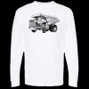 Unisex Gold Soft Touch Long Sleeve T-Shirt Thumbnail