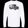 Unisex Gold Soft Touch Long Sleeve T-Shirt Thumbnail