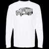 Unisex Gold Soft Touch Long Sleeve T-Shirt Thumbnail